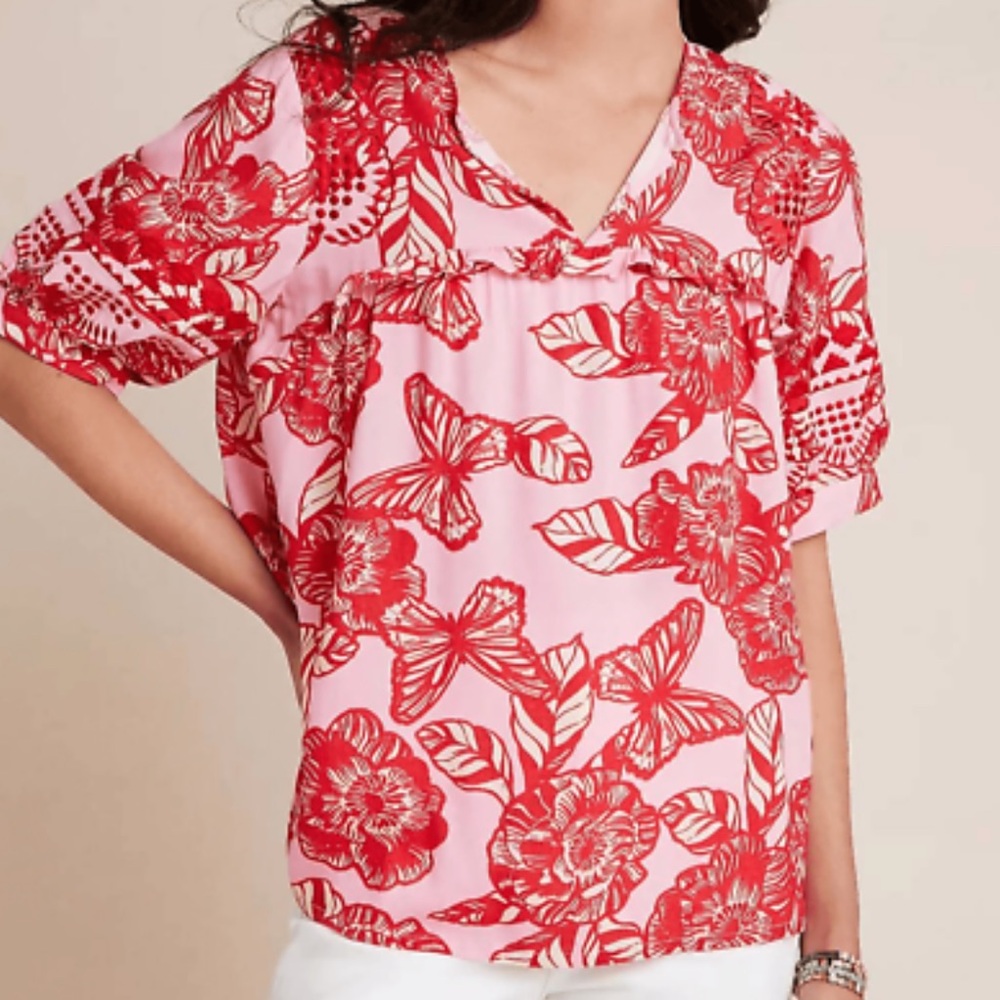 VINEET BAHL Flowy Blouse